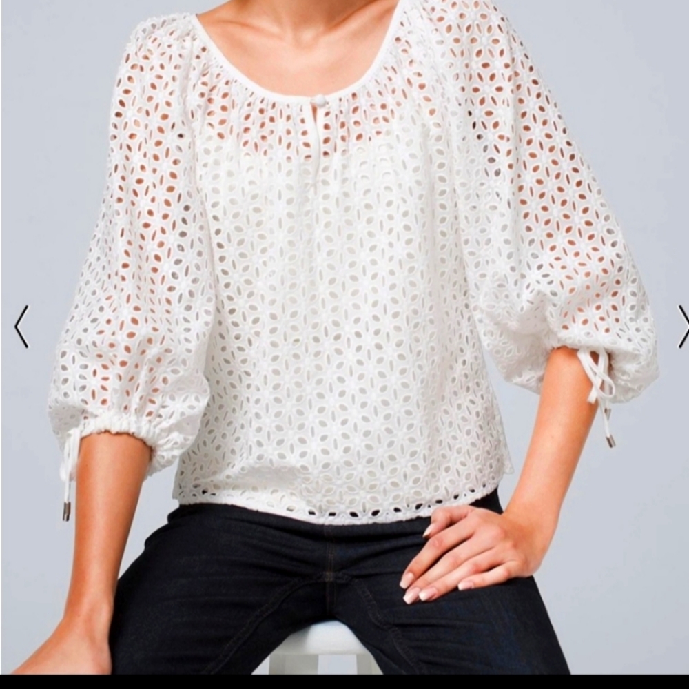 WHBM Summer blouse